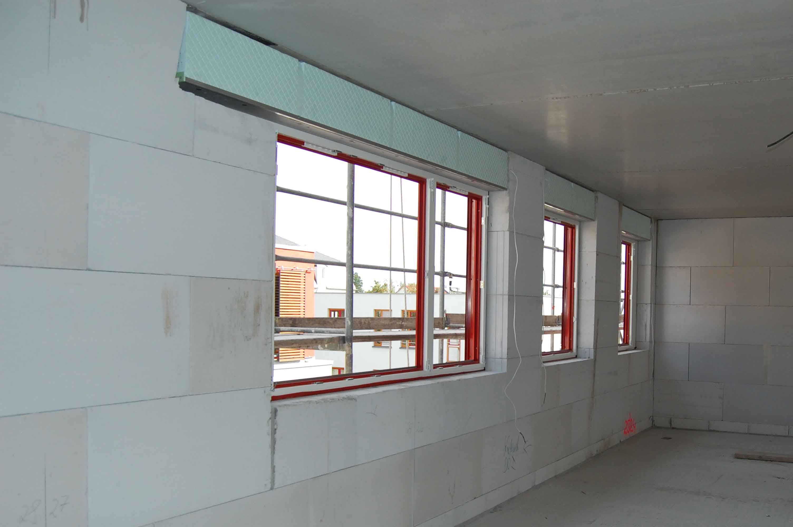 MBR Architekten Bauprojekt Ausbaustand beim Richtfest